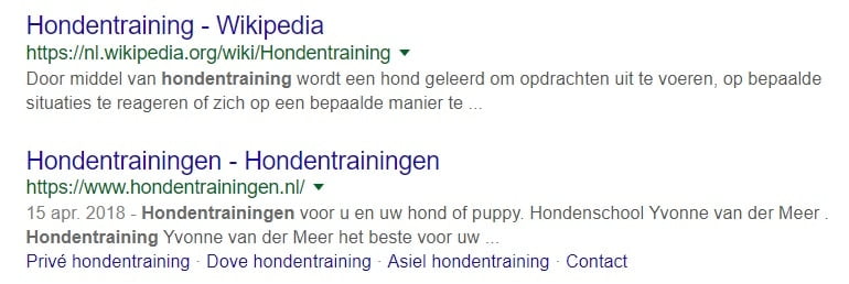 Zoekopdracht vs Zoekintentie