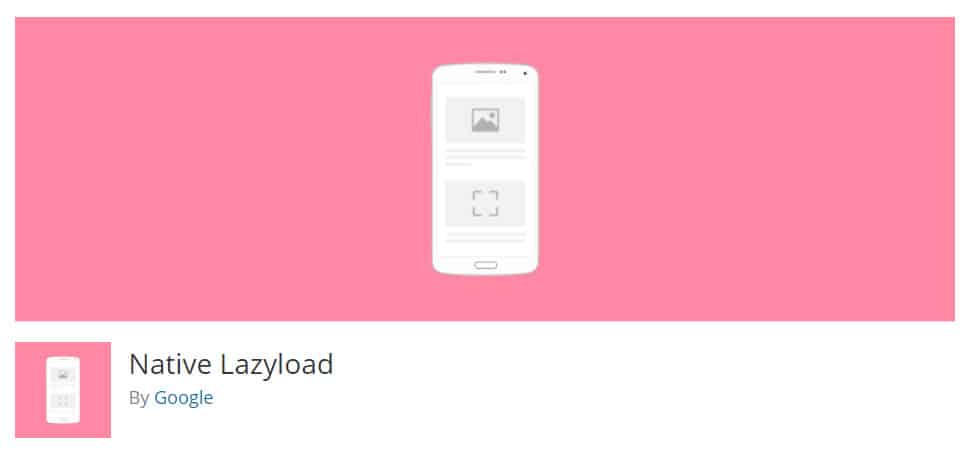 Native lazyload wordpress plugin